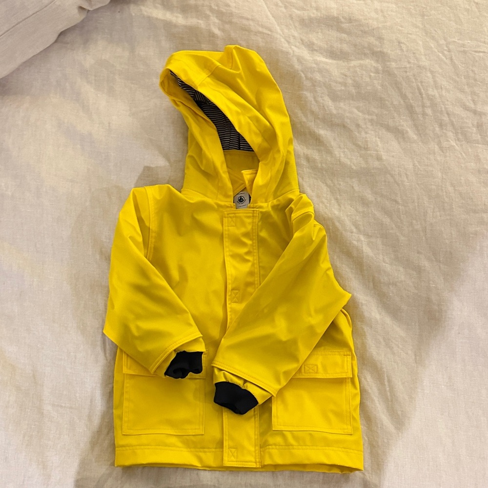 Petit Bateau Yellow Kids Jacket